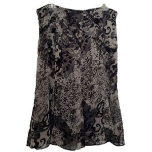 Women's Rafaella A-Line Ruffled Skirt Size 14